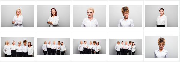 Businesswomen portraits