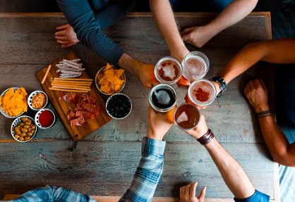 Men in the pub