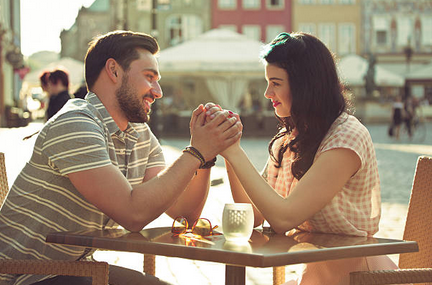 Young couple in the city