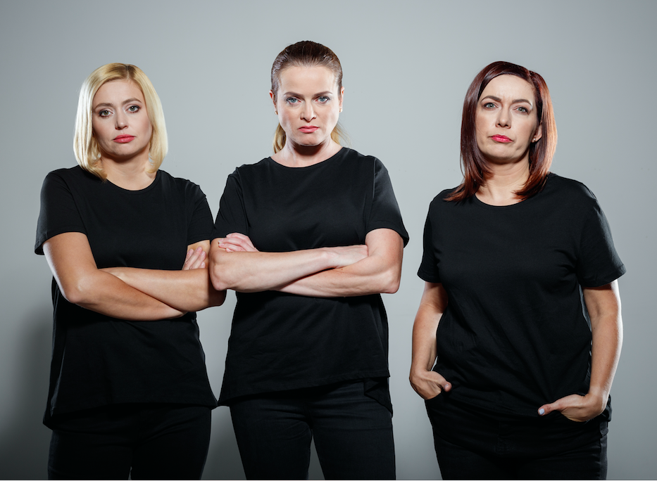 Strong women portraits