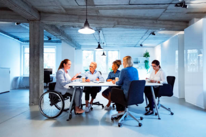 Businesswomen in the office